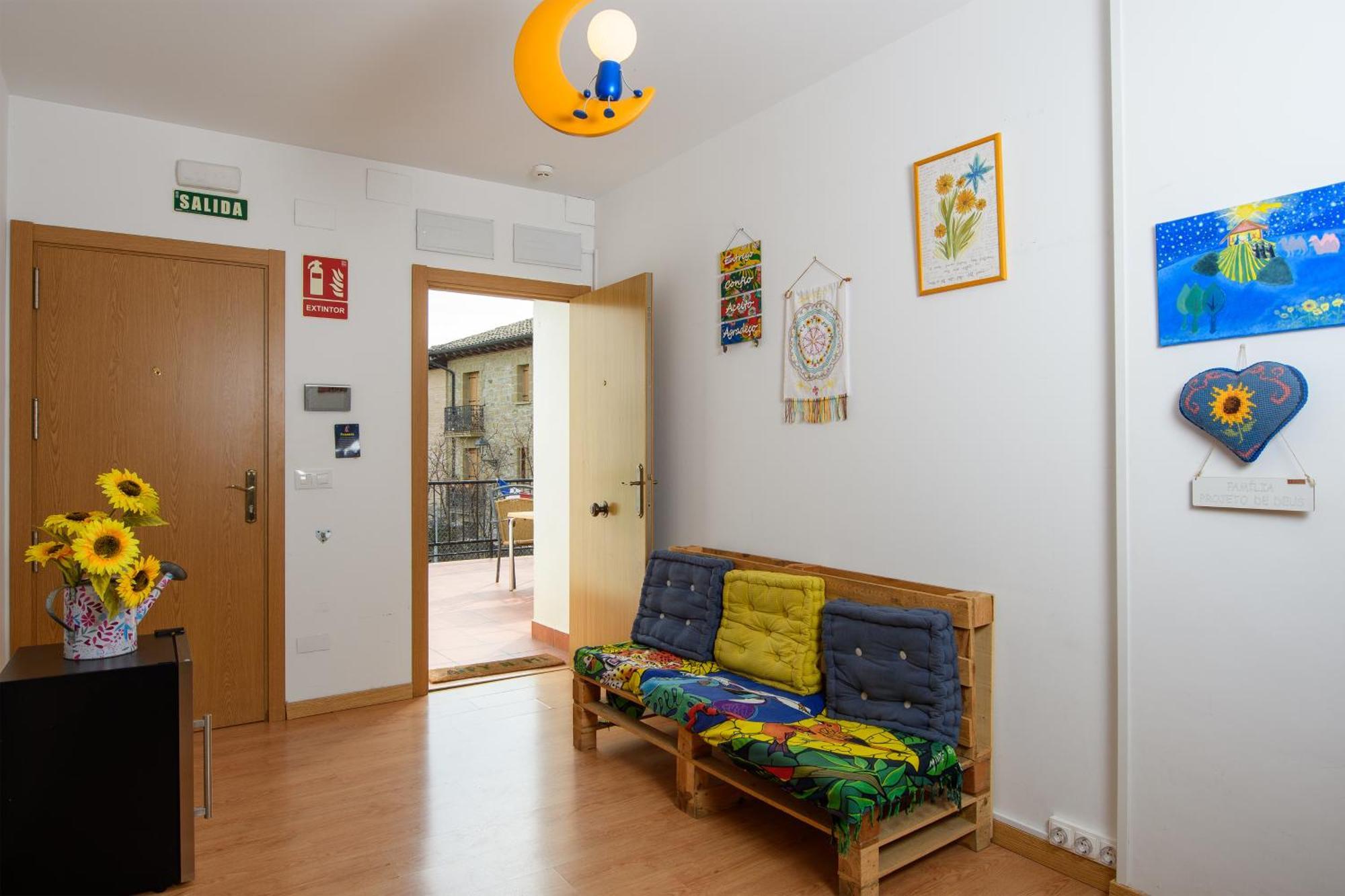 Albergue Estrella Guia ปวนเต ลา เรย์นา ภายนอก รูปภาพ